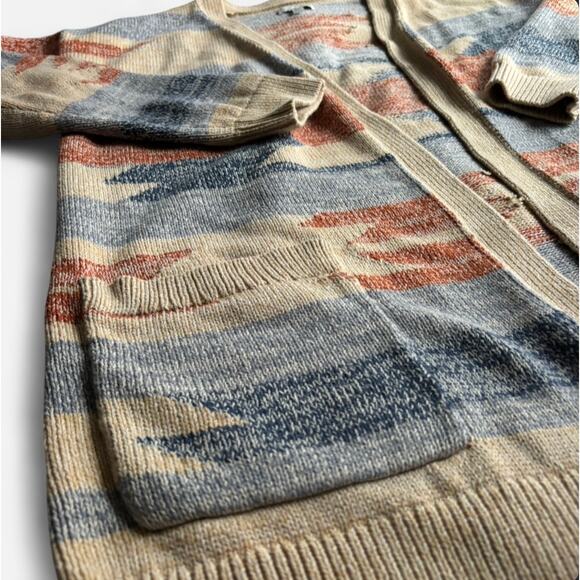 Lucky Brand Multicolor Knit Cardigan Sweater - Picture 5 of 6